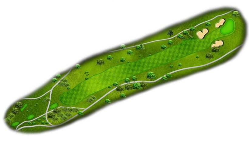 hole 18 map